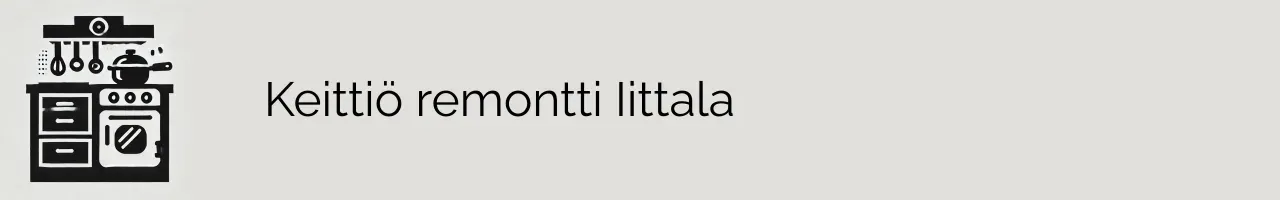 Keittiö remontti Iittala